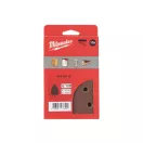 Disc de șlefuire delta MILWAUKEE Velcro STD 100 x 147 mm / P120 7 găuri (10 buc)