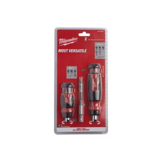 Set de șurubelnițe cu clichet MILWAUKEE 2 piese