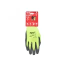 MILWAUKEE Manusi de protectie la munca rezistente la taiere, cu invelis de PU 1/A - XL/10 Hi-Vis (12 perechi)