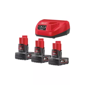 MILWAUKEE Set baterie și încărcător M12 NRGO1-643