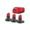 MILWAUKEE Set baterie și încărcător M12 NRGO1-643
