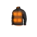 MILWAUKEE Jachetă încălzită neagră 2XL M12 HJ BL5-201 (1 x baterie de 2,0 Ah + încărcător)