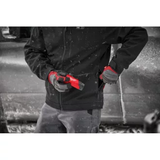   MILWAUKEE Jachetă încălzită neagră 2XL M12 HJ BL5-201 (1 x baterie de 2,0 Ah + încărcător)