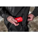 MILWAUKEE Jachetă încălzită neagră 2XL M12 HJ BL5-201 (1 x baterie de 2,0 Ah + încărcător)