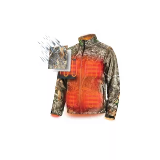   MILWAUKEE Jachetă încălzită camuflaj XL M12 HJ CAMO6-201 (1 x baterie de 2,0 Ah + încărcător)