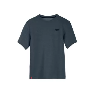   Tricou hibrid MILWAUKEE cu mânecă scurtă, albastru HTSSBLU L