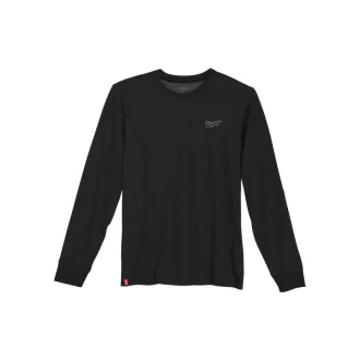 Tricou hibrid MILWAUKEE cu mânecă lungă, negru HTLSBL XL