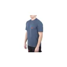 Tricou cu mânecă scurtă cu buzunar MILWAUKEE Albastru WTSSBLU L