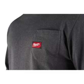 MILWAUKEE Tricou cu mâneci lungi gri WTLSG-XXL WORKSKIN™