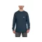 Tricou cu mânecă lungă de buzunar MILWAUKEE Albastru WTLSBLUII L