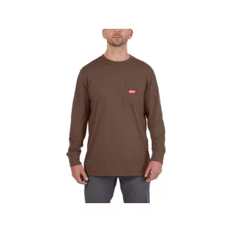   Tricou cu mânecă lungă cu buzunar MILWAUKEE Maro WTLSBRII XXL