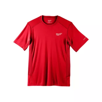 Tricou tehnic MILWAUKEE cu mânecă scurtă, roșu WWSSRD XL