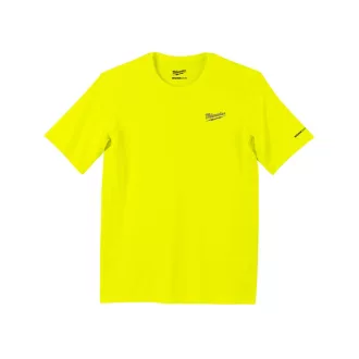 Tricou tehnic MILWAUKEE cu mânecă scurtă Galben WWSSYL XL