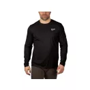 Tricou tehnic MILWAUKEE cu mânecă lungă negru WWLSBL XXL