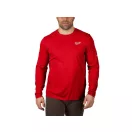 Tricou tehnic cu mânecă lungă MILWAUKEE Roșu WWLSRD L