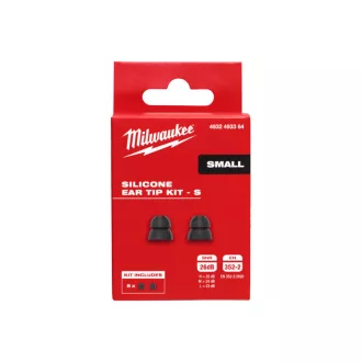   Protecție auditivă MILWAUKEE dopuri de urechi Bluetooth de înlocuire din silicon mărime S (5 per/cs)