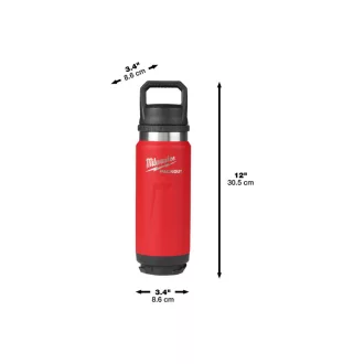 Sticlă de apă MILWAUKEE Roșu 710 ml PACKOUT™