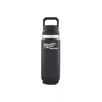 Sticlă de apă MILWAUKEE neagră 710 ml PACKOUT™