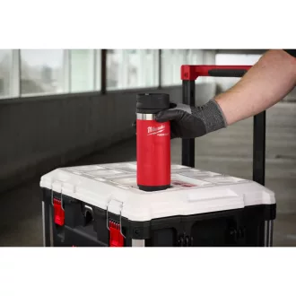   MILWAUKEE Sticlă pentru băutură Roșie 532 ml - 1 buc PACKOUT™