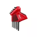 Set chei hexagonale MILWAUKEE 13 piese inch