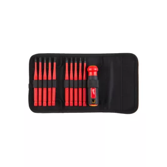 MILWAUKEE Set de șurubelnițe multi-bit izolate 10 în 1