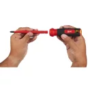 MILWAUKEE Set de șurubelnițe multi-bit izolate 10 în 1