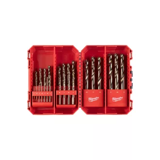   MILWAUKEE Set de burghie elicoidale 25 piese 1-13 mm HSS-G Co
