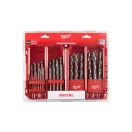 MILWAUKEE Set de burghie elicoidale 25 de piese 1-13 mm HSS-G