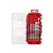 MILWAUKEE Set de burghie universale 8 piese Suport de burghie 4-12 mm cu două tăișuri