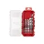 MILWAUKEE Set de burghie universale 8 piese Suport de burghie 4-12 mm cu două tăișuri