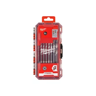   MILWAUKEE Burghiu multifuncțional 1/4" Hex UK set 8 piese