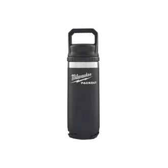 Sticlă de apă MILWAUKEE neagră 532 ml PACKOUT™