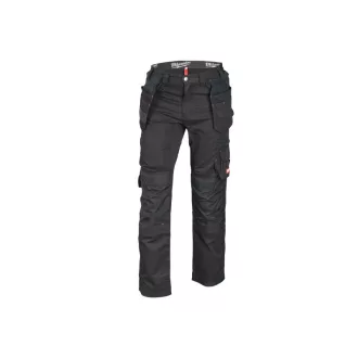   MILWAUKEE FREEFLEX™ Pantaloni de lucru universali negri 245 g/m2 / mărimea 54 W38/L32