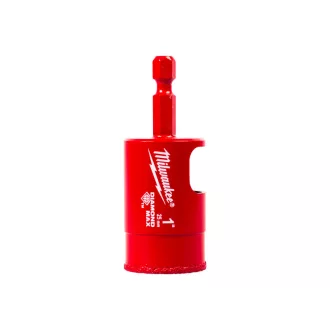   MILWAUKEE Decupator diamantat de 25 mm uscat cu prindere Diamond Plus™