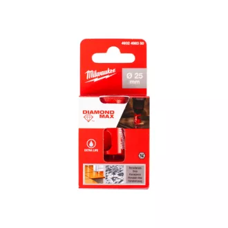   MILWAUKEE Decupator diamantat de 25 mm uscat cu prindere Diamond Plus™