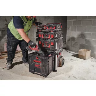 MILWAUKEE Cutie de depozitare pe roți cu sertare PACKOUT™
