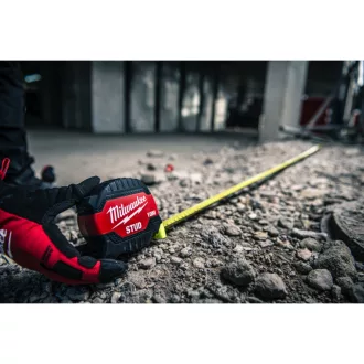   MILWAUKEE Ruletă rezistentă la șocuri 8 m/26 ft x 33 mm STUD (GEN 3)