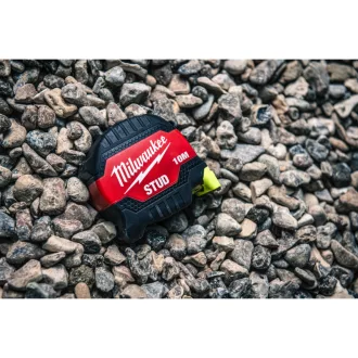   MILWAUKEE Ruletă rezistentă la șocuri 10 m x 33 mm STUD (GEN 3)