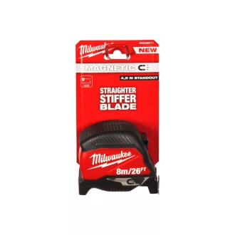   MILWAUKEE Ruletă magnetică premium 8 m/26 ft x 30 mm (GEN 4)