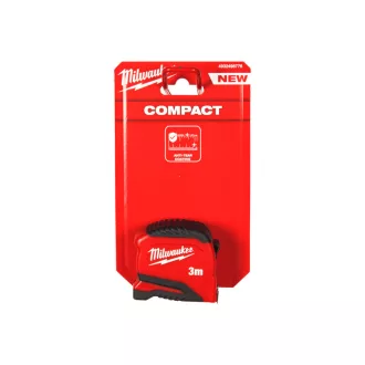 MILWAUKEE Ruletă 3 m x 19 mm metrică COMPACT (GEN 2)