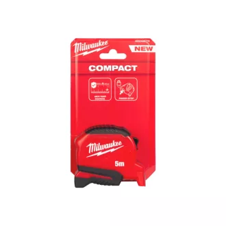 MILWAUKEE Ruletă 5 m x 25 mm metrică COMPACT (GEN 2)