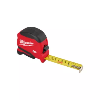 MILWAUKEE Ruletă 8 m x 25 mm metrică COMPACT (GEN 2)