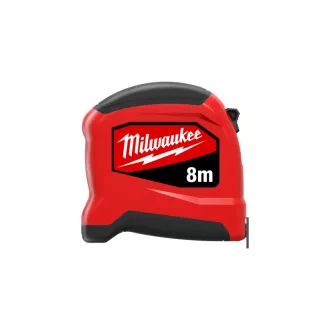 MILWAUKEE Ruletă 8 m x 25 mm metrică SLIMLINE (GEN 2)