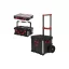 MILWAUKEE Set cu 3 piese pe role, cu sertare PACKOUT™