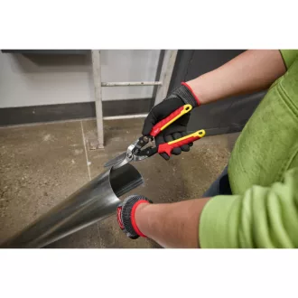   MILWAUKEE Foarfecă pentru tăierea tablă 310 mm extra lungă Dreaptă (galbenă)