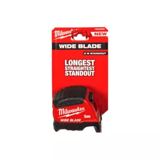 MILWAUKEE Ruletă premium 5 m x 35 mm LAME LĂRGĂ (GEN 2)