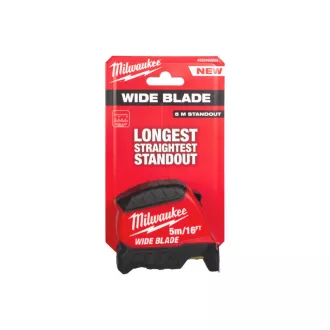   MILWAUKEE Ruletă premium 5 m/16 ft x 35 mm LAME LĂRGĂ (GEN 2)