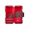 MILWAUKEE Set burghie spirale 19 piese 1-10 mm HSS-G Thunderweb