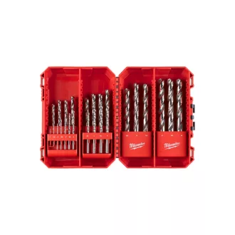   MILWAUKEE Set burghie spirale 25 piese 1-13 mm HSS-G Thunderweb