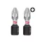 MILWAUKEE Set 3 bucăți vârf PZ2 x 25 mm Shockwave